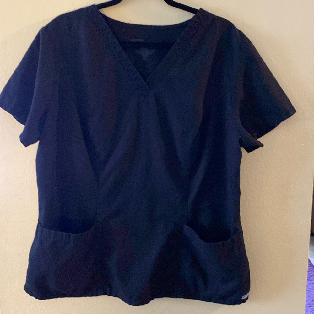Black Scrub Top